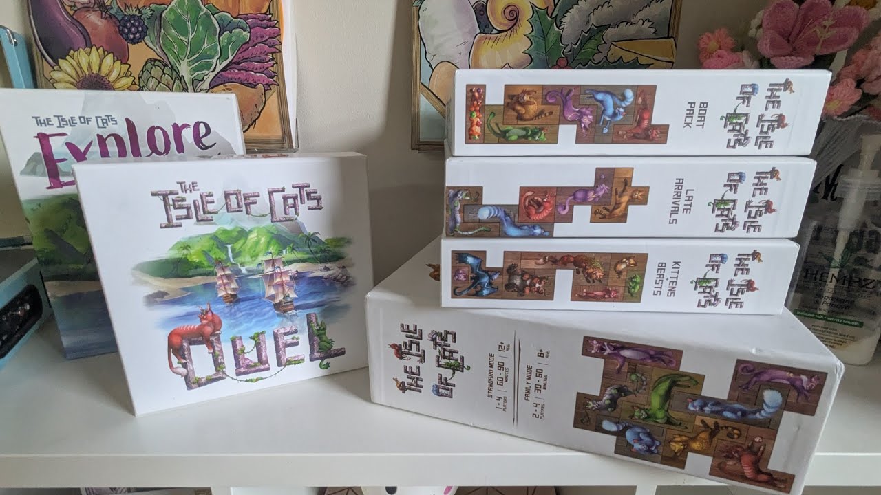 Comparsion of Isle of Cats, Explore and Draw and Duel