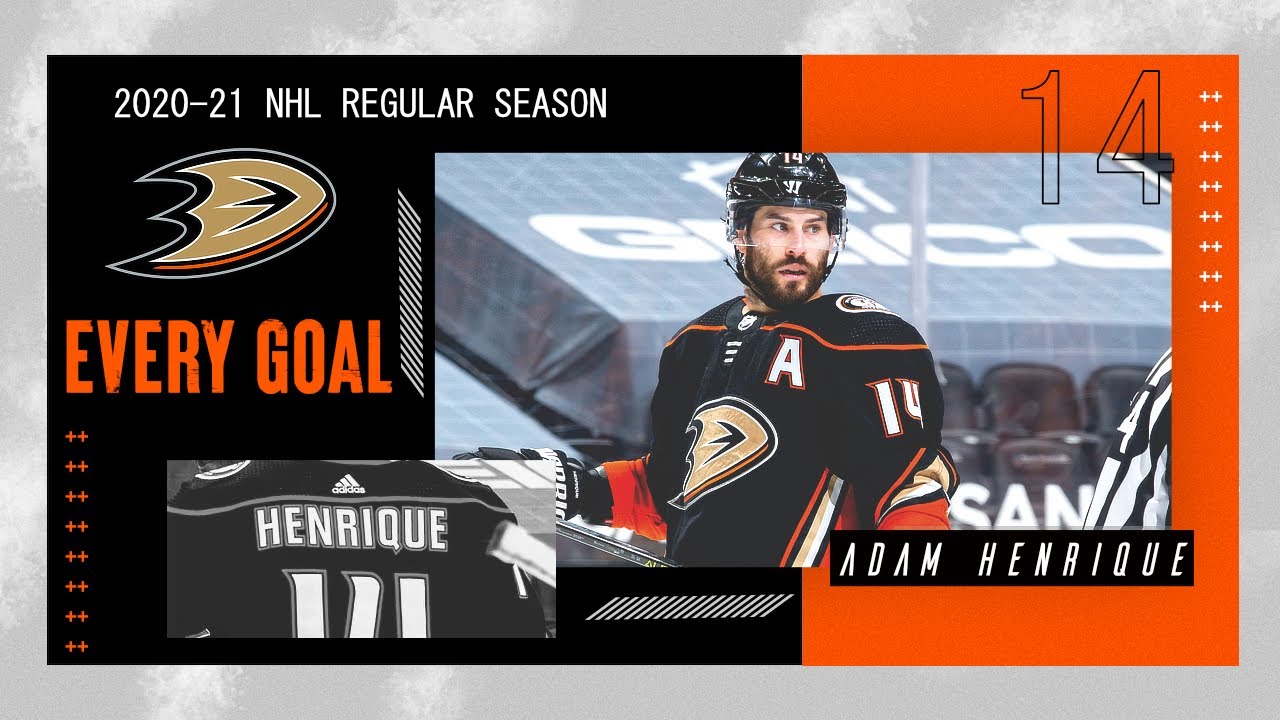 All 12 Adam Henrique Goals - 2021 Reg. Season | NHL | ANA