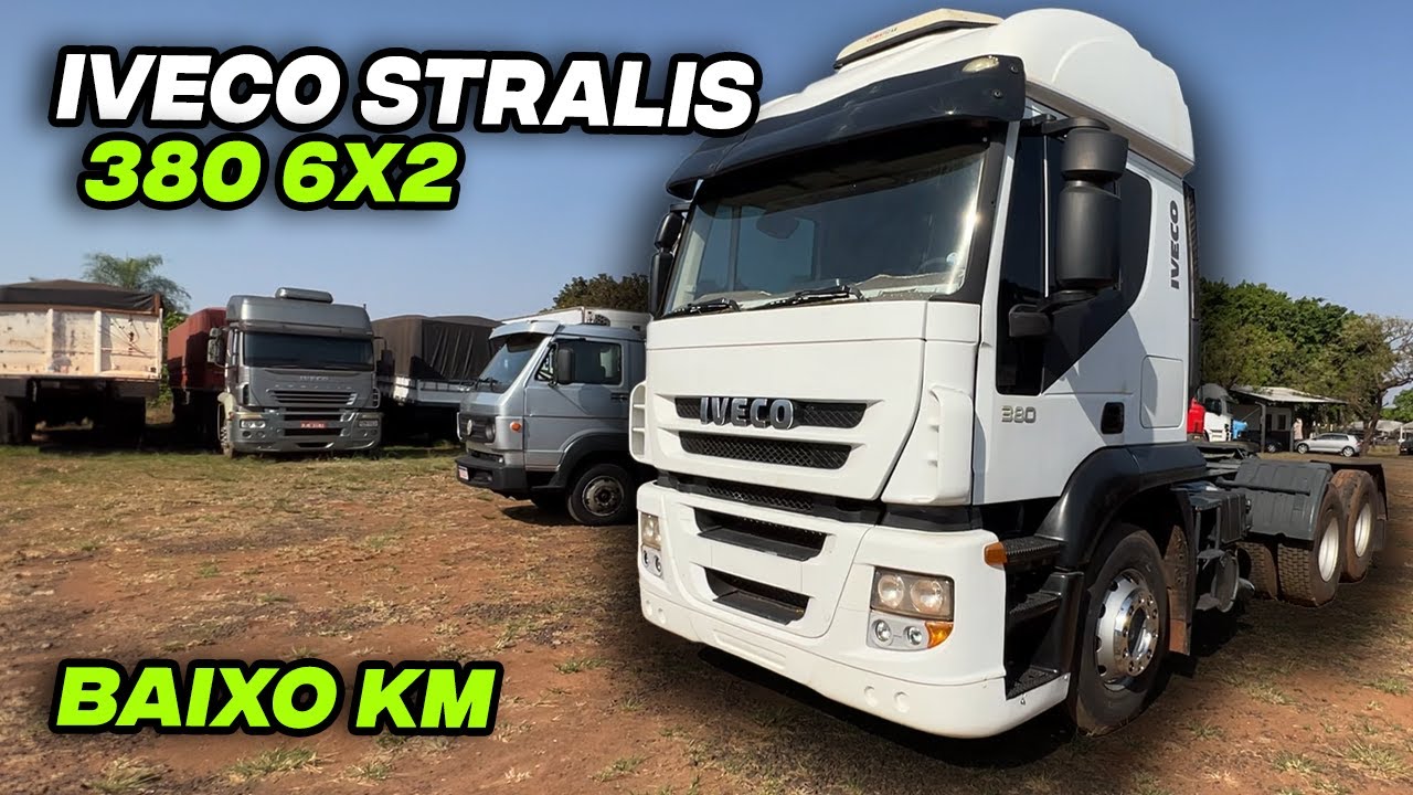 CAMINHÃO 2008 NA FAIXA DE 500MIL KM ORIGINAIS: Cavalo Iveco Stralis 380 6x2 2008 Teto Alto À VENDA