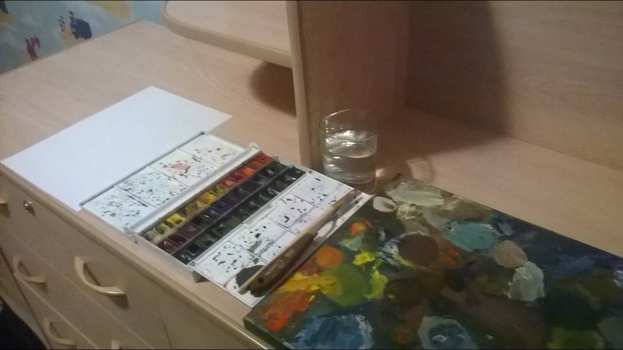 Уроки от Анжелики для начинающих художников.  Выбор палитры