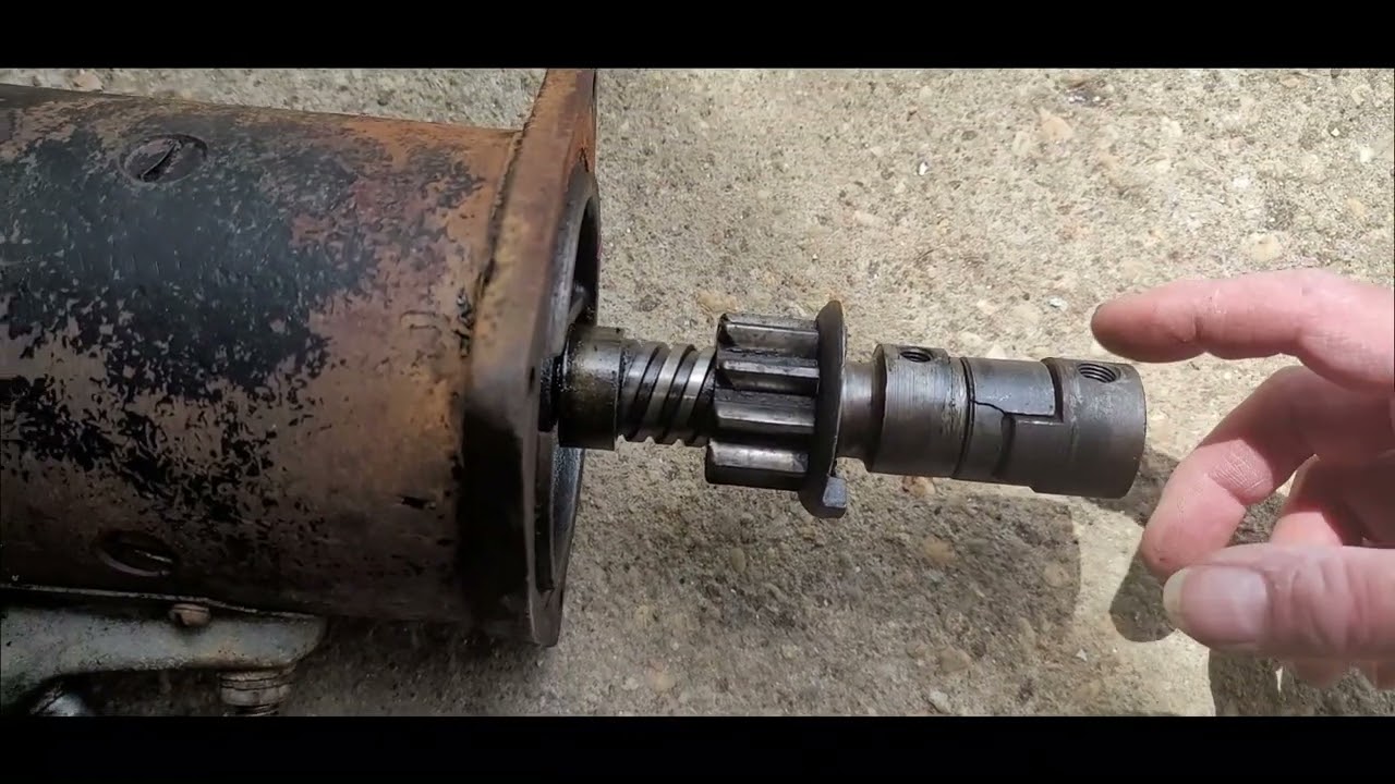 Model A Ford cold start & Bendix repair