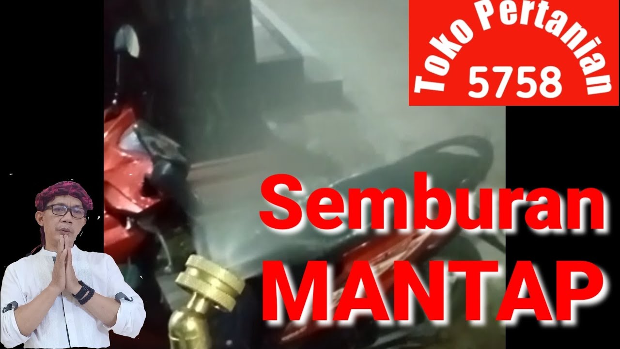 Spuyer TANIKA LUBANG 4 GEPAK -  Semburan Nozzle Halus dan Lebih Merata, Lubang 1, 4, 5, 8 - Nun Tani