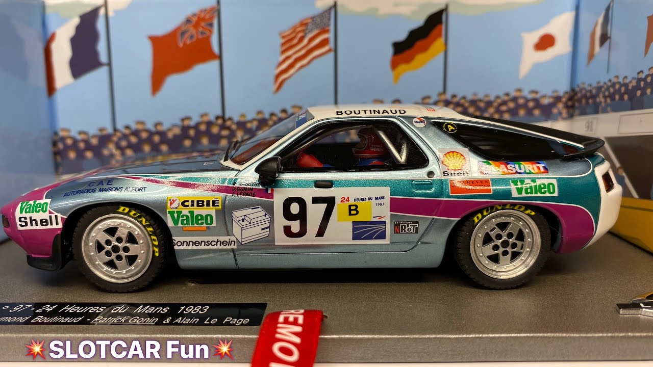 Endlich! Der Porsche 928 als Slot Car und Nachschub f&uuml;rs Hobby