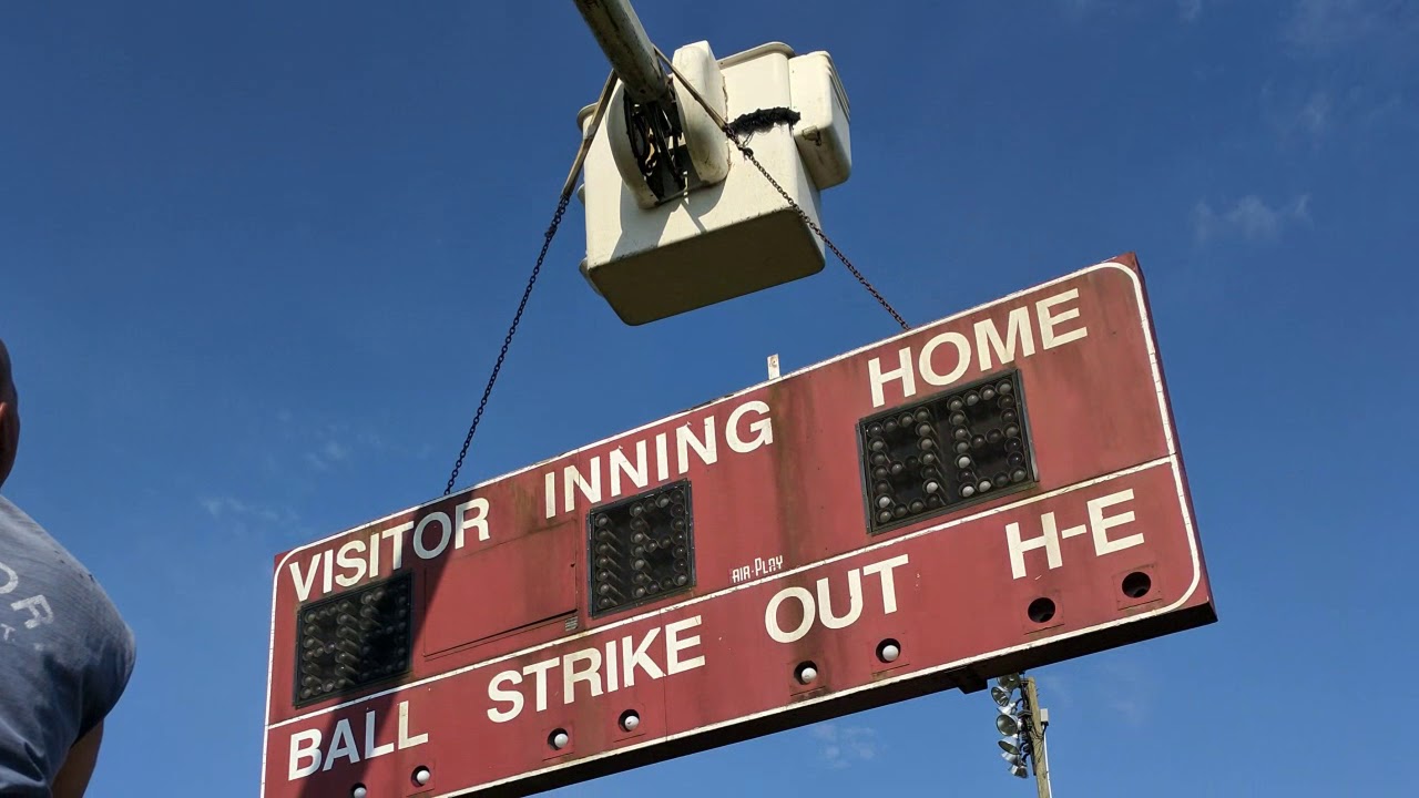 Scoreboard Replace/Install - September 2017