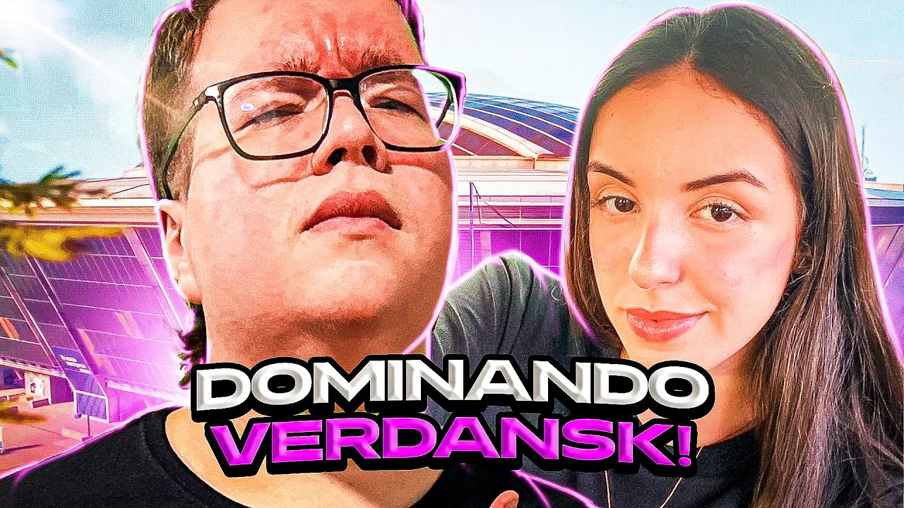 WARZONE VERDANSK: DUPLA DIFERENCIADA COM MILENA ARRASANDO O LOBBY!