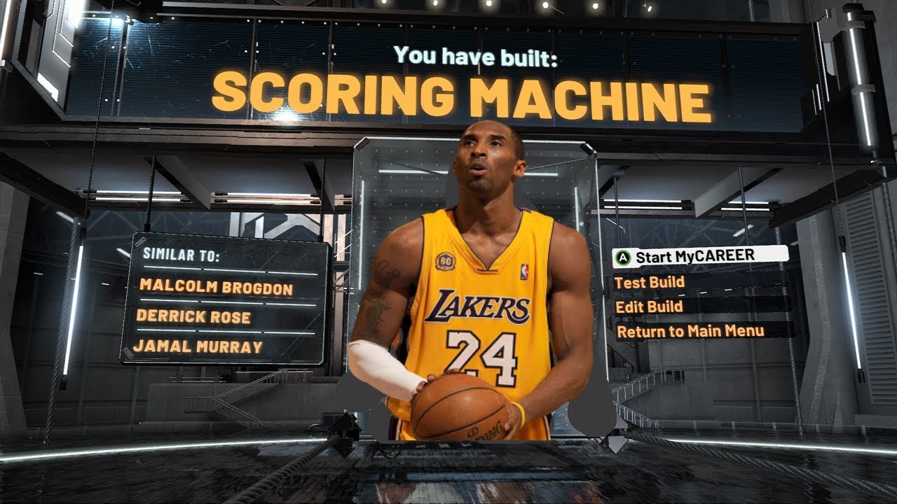 Best Scoring Machine Build on NBA 2K20! 57 Badge Upgrades! Best Build on NBA 2K20!