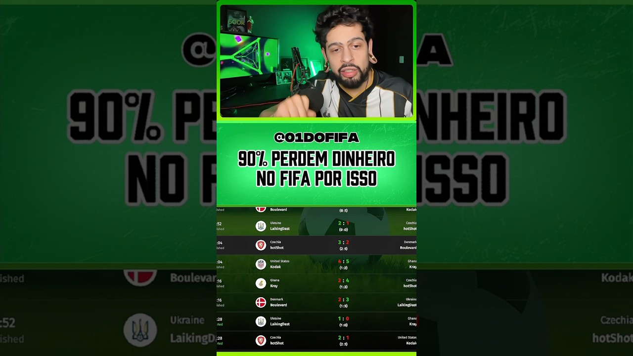 VOCÊ PERDE DINHEIRO NO FIFA POR ISSO!  MÉTODO FIFA 8 MINUTOS 