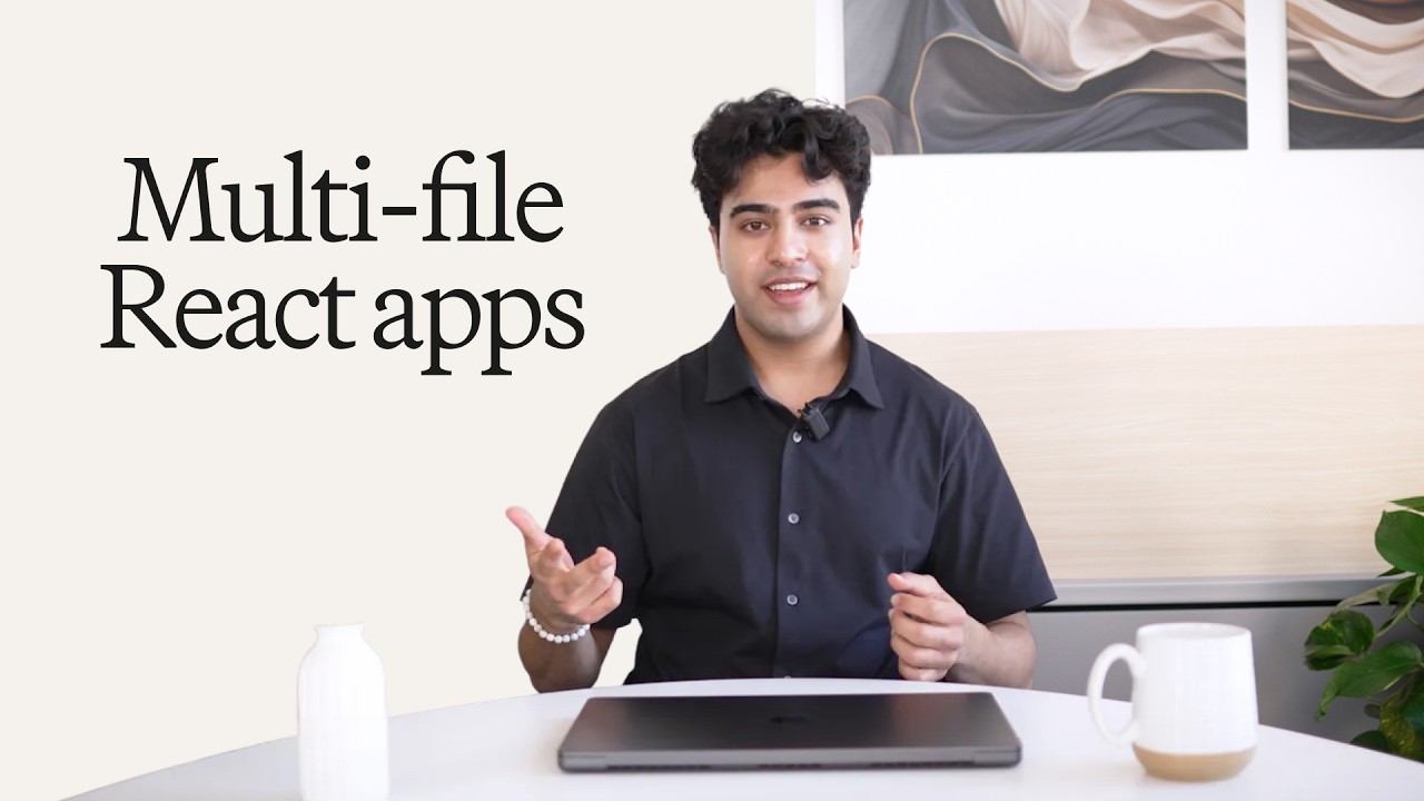 Multi-file React apps walkthrough | Arena.ai