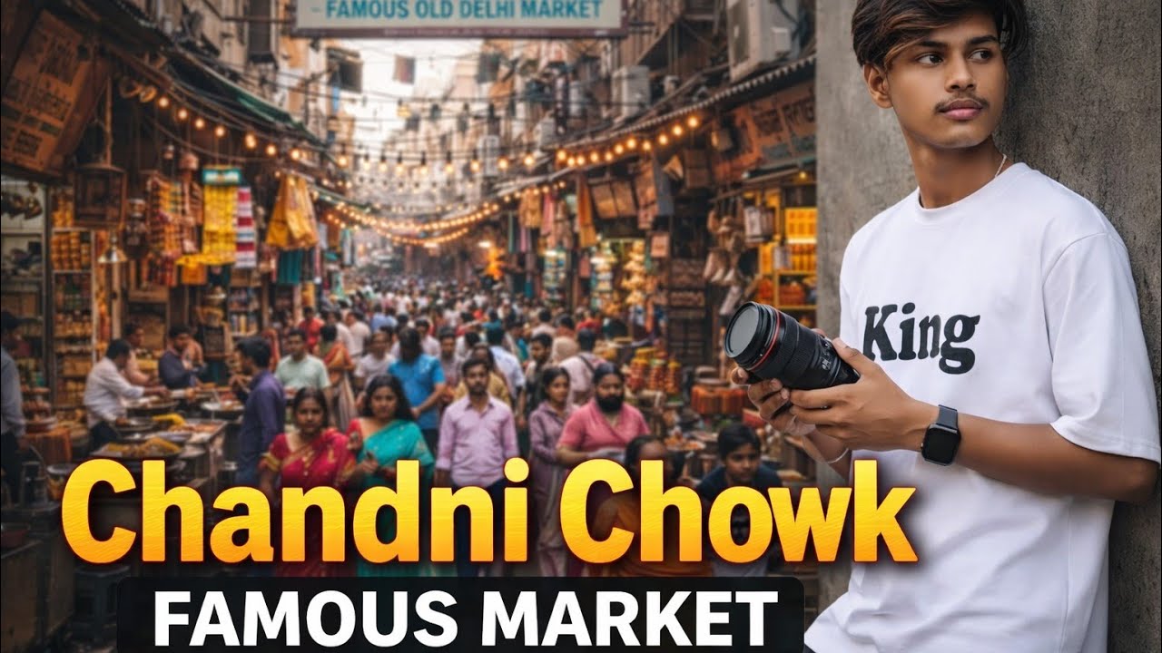 India’s Busiest Market Walk 🇮🇳 | Chandni Chowk Old Delhi 4K Tour