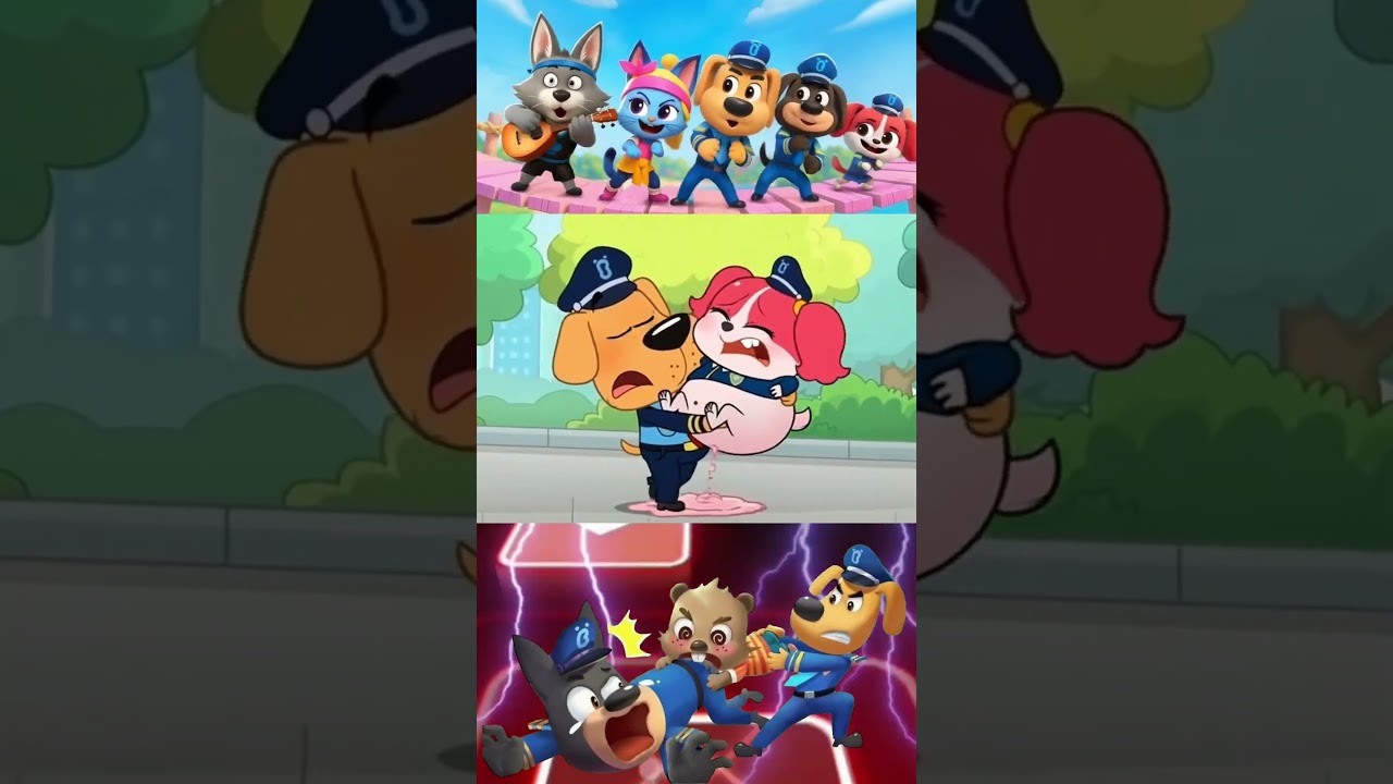 Sheriff Labrador 🆚 Police Officer 🆚 Sheriff Labrador 🎶 Tiles Hop EDM Rush