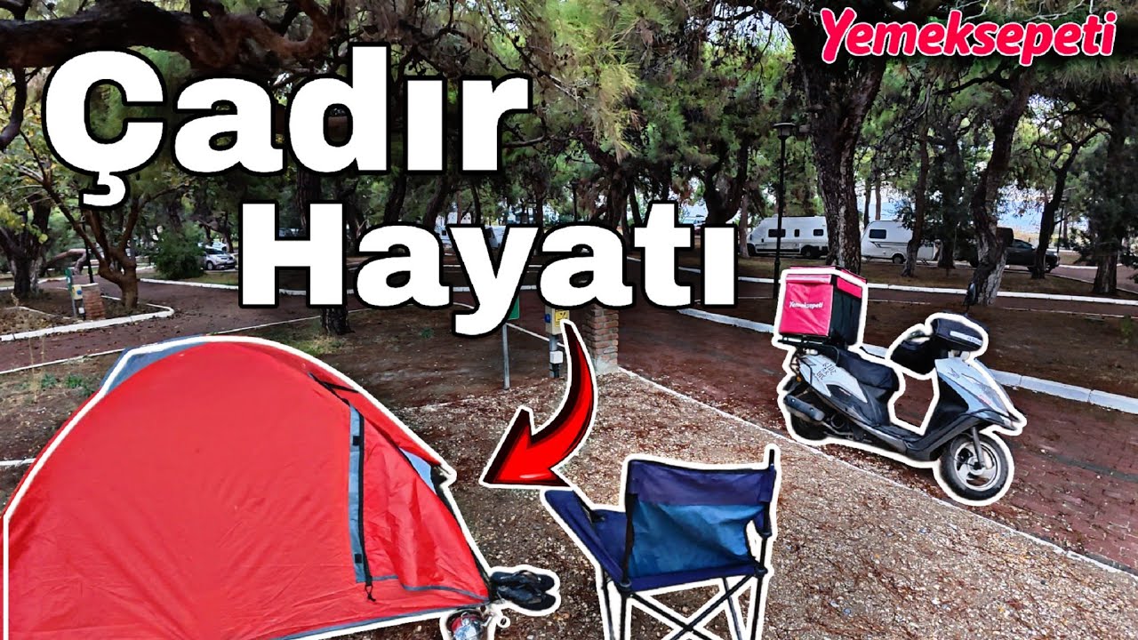 Yeni Eve Çıkıyorum (Çadır Hayatı Bitti) Kuryelik Yaparak Hayatta Kalma!!!