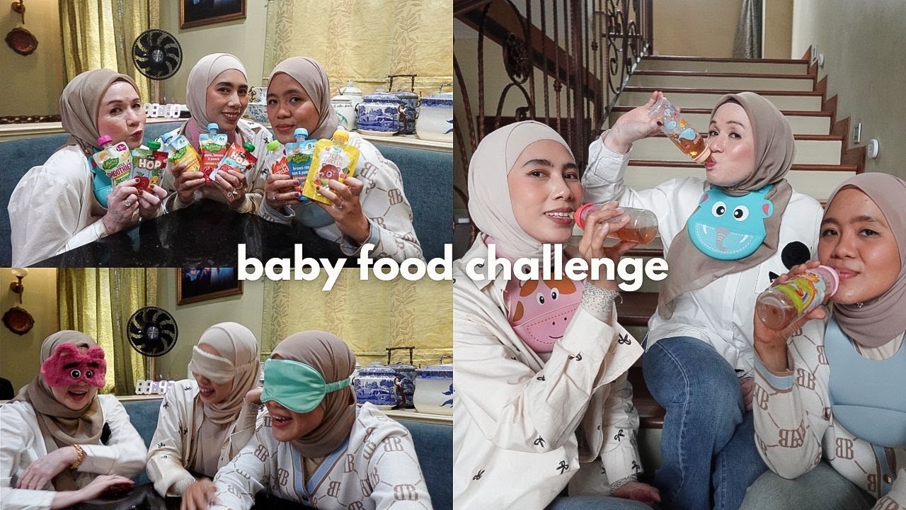 Who’s the Favorite Child? Baby Food Challenge & Funny Minigames