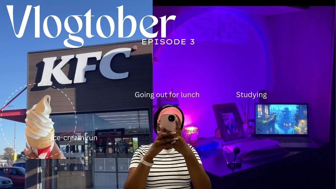 Vlogtober Episode 3 || Doing laundry + Studying + lunch with my parents and more # roadto2ksubs