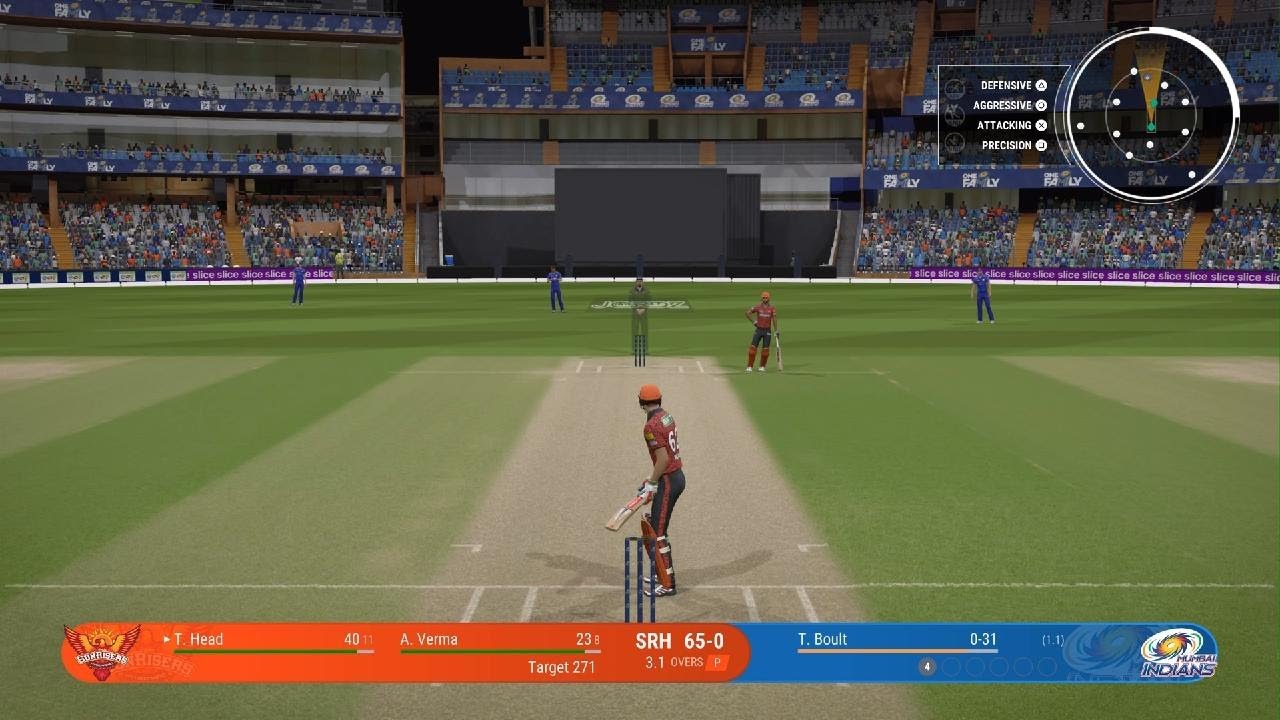 SRH vs MI | IPL 2026 | 2nd Innings Full Gameplay | In-Game Commentry | Cricket 24