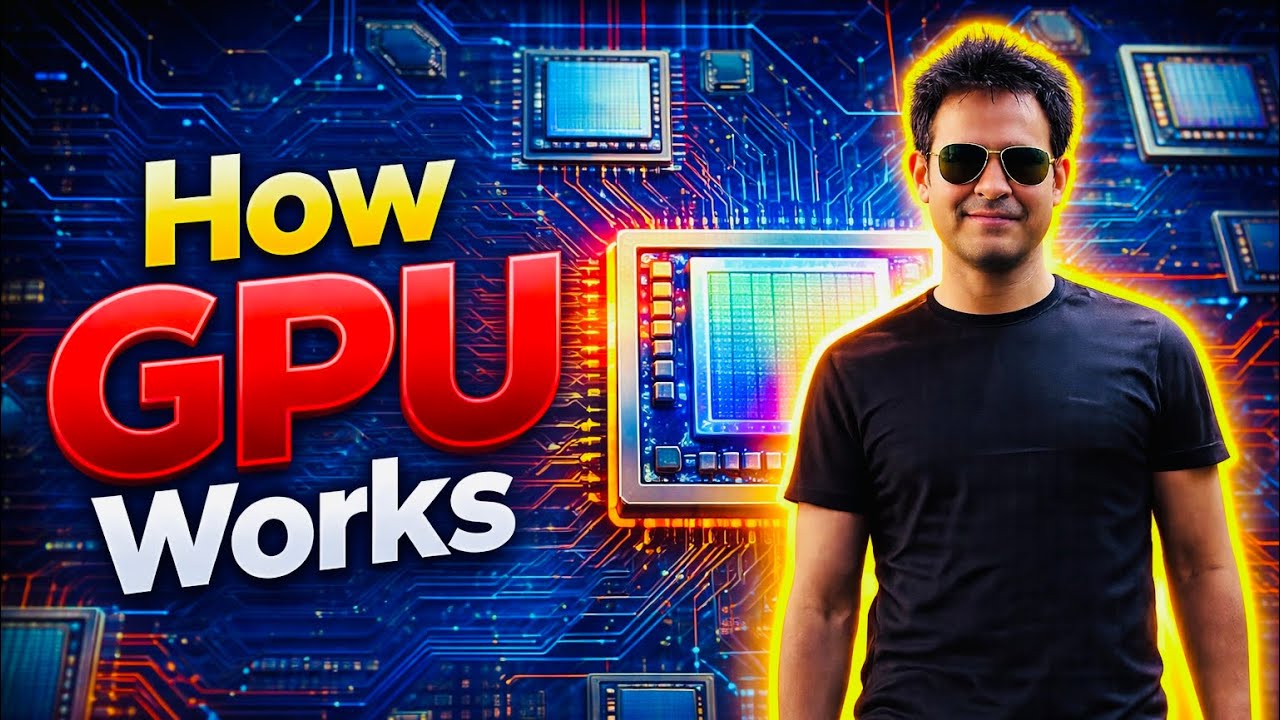 How GPU Works 🔥 Inside the Brain of Your Graphics Card! #GPU #TechExplained