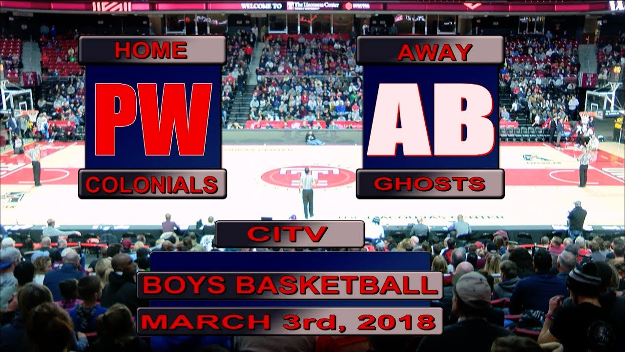 PWHS Boys Basketball vs. Abington, District 1 6A Finals - 3/3/18 | PWHS Sports