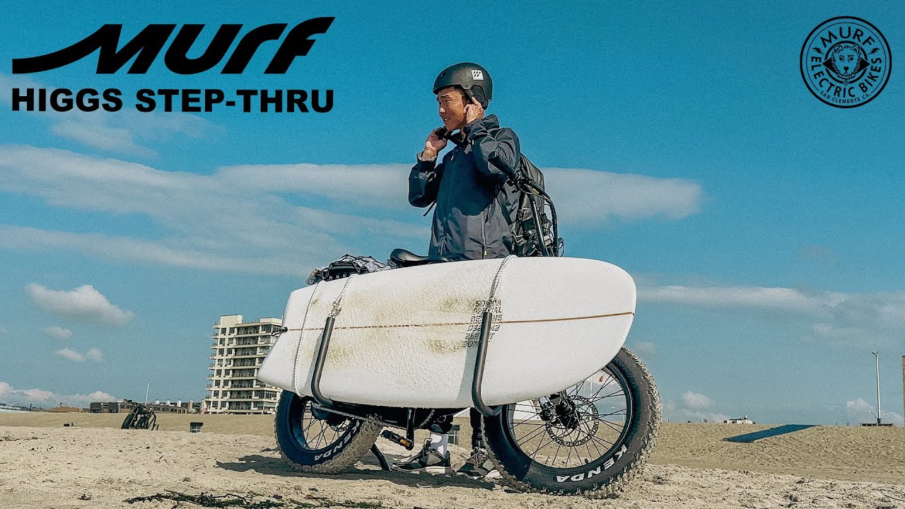 Review MURF Higgs Step-Thru Electric Bike FOR SURFING AND DAILY LIFE