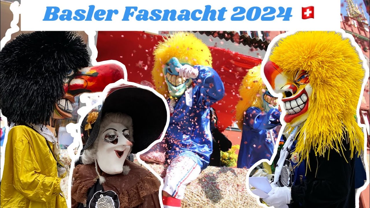 Basler Fasnacht 2024 🇨🇭🥁🎷🎺👺🎭 Cortege Day 3 #fasnacht #basel #cortege #baselfasnacht
