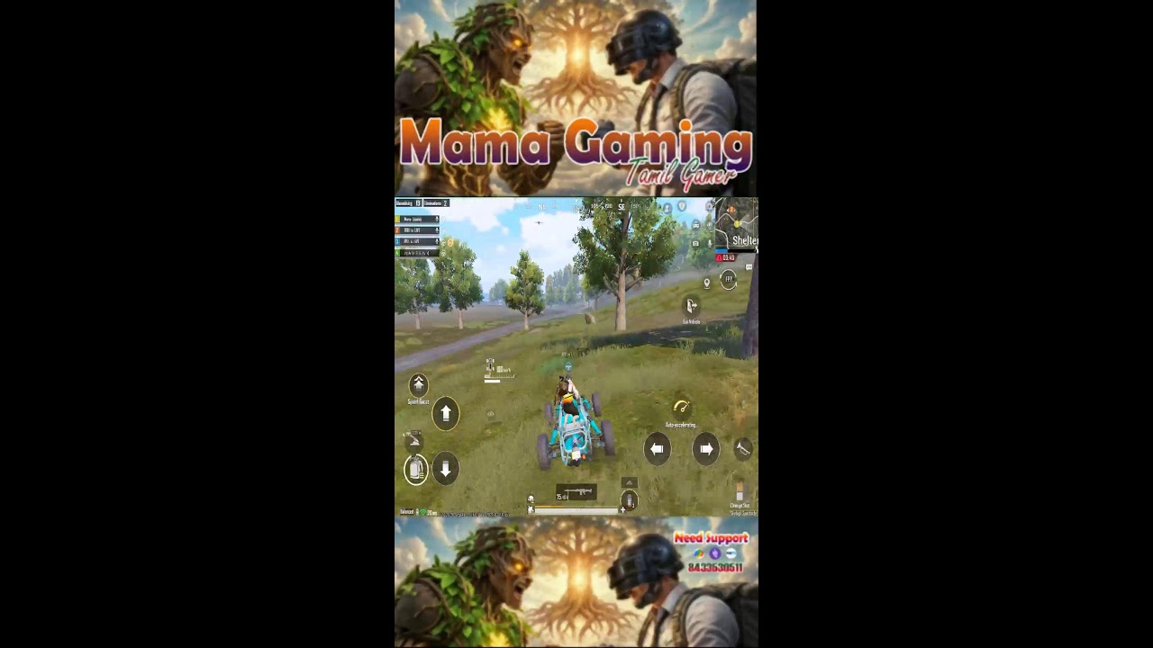 Bgmi Tamil fun game #mama gaming #battleroyalegame #pubg#mobilegame#shorts#shortslive#