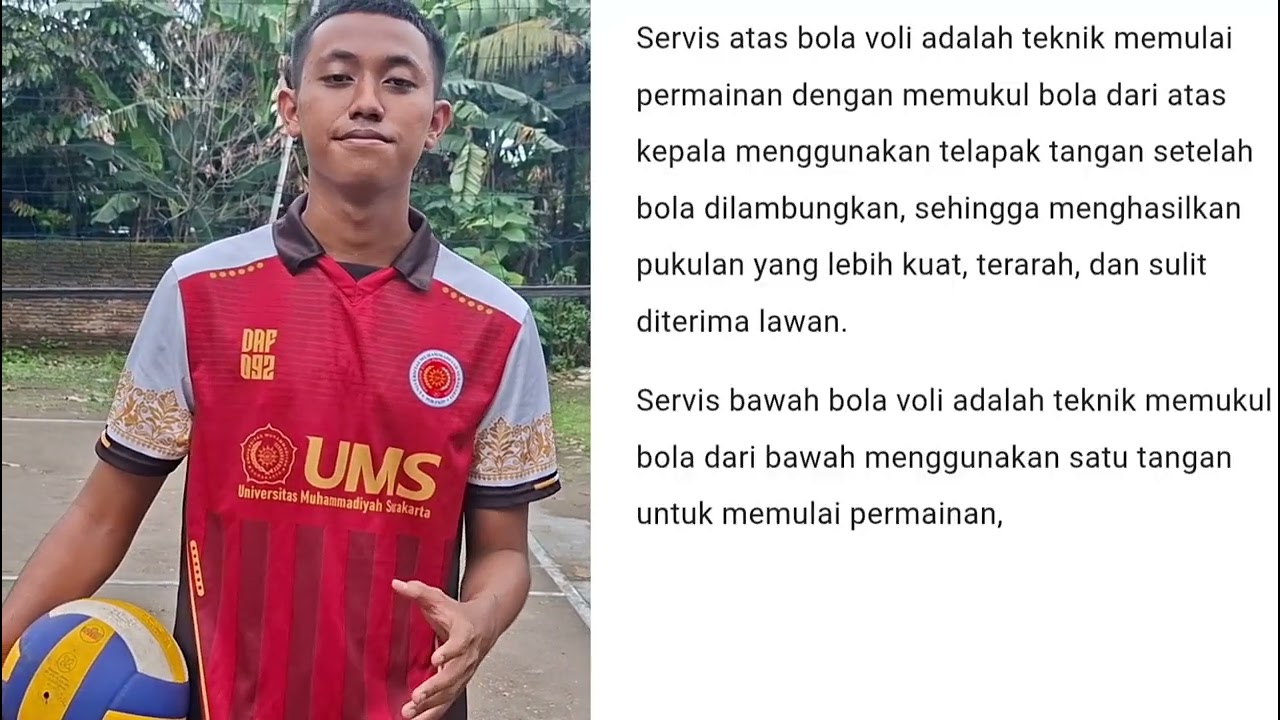 Video Pembelajaran Bola Voli