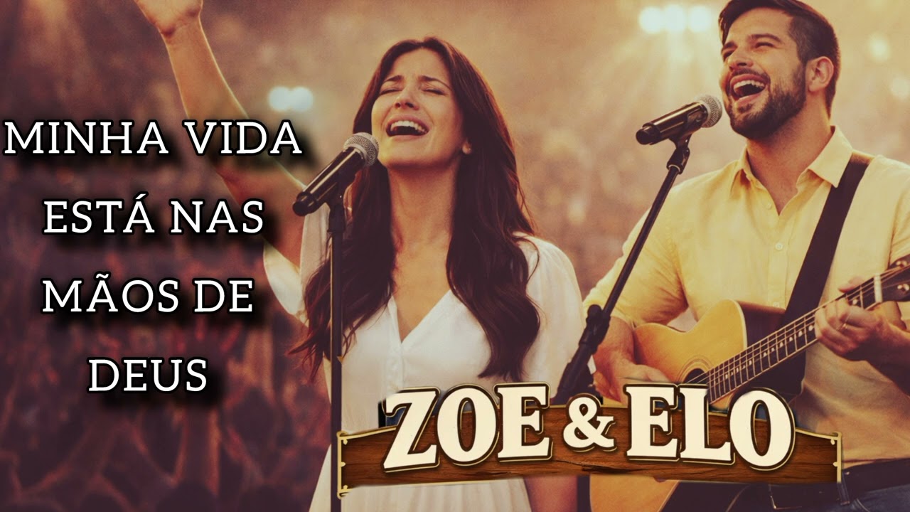 MINHA VIDA ESTÁ NAS MÃOS DE DEUS | Louvor Gospel Sertanejo Emocionante