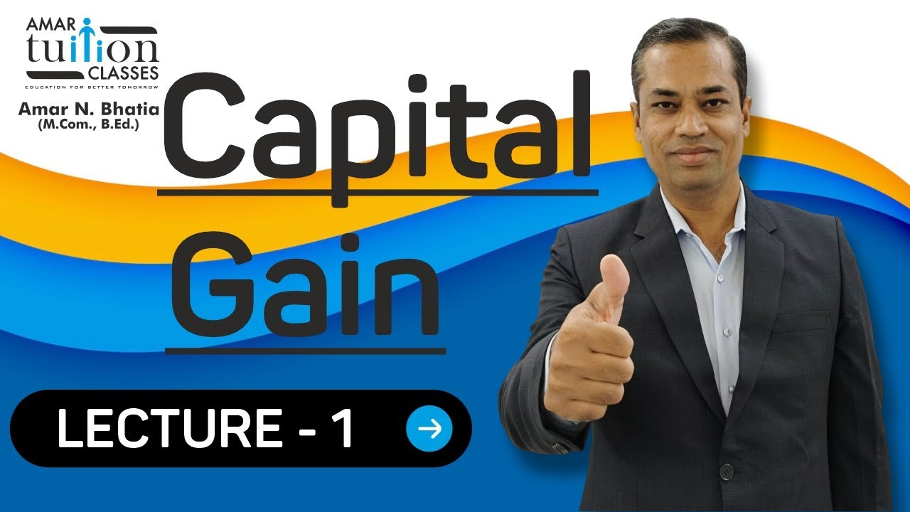 #1 Capital Gain SY BCom Sem 4 Taxation | Taxation Sem 4 of Gujarat University | Kutch University |