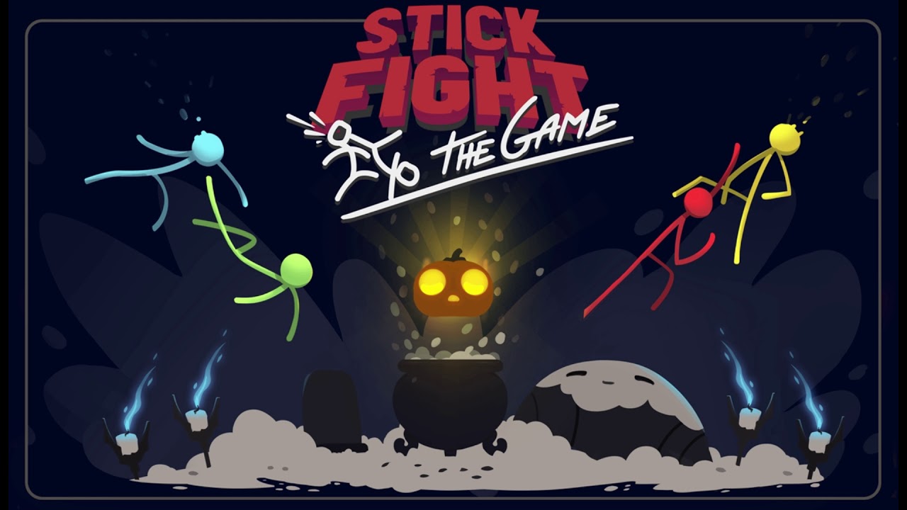 Stick Fight Halloween Boss (Final)/Spooky Disco Pumpkin - Fight Extended