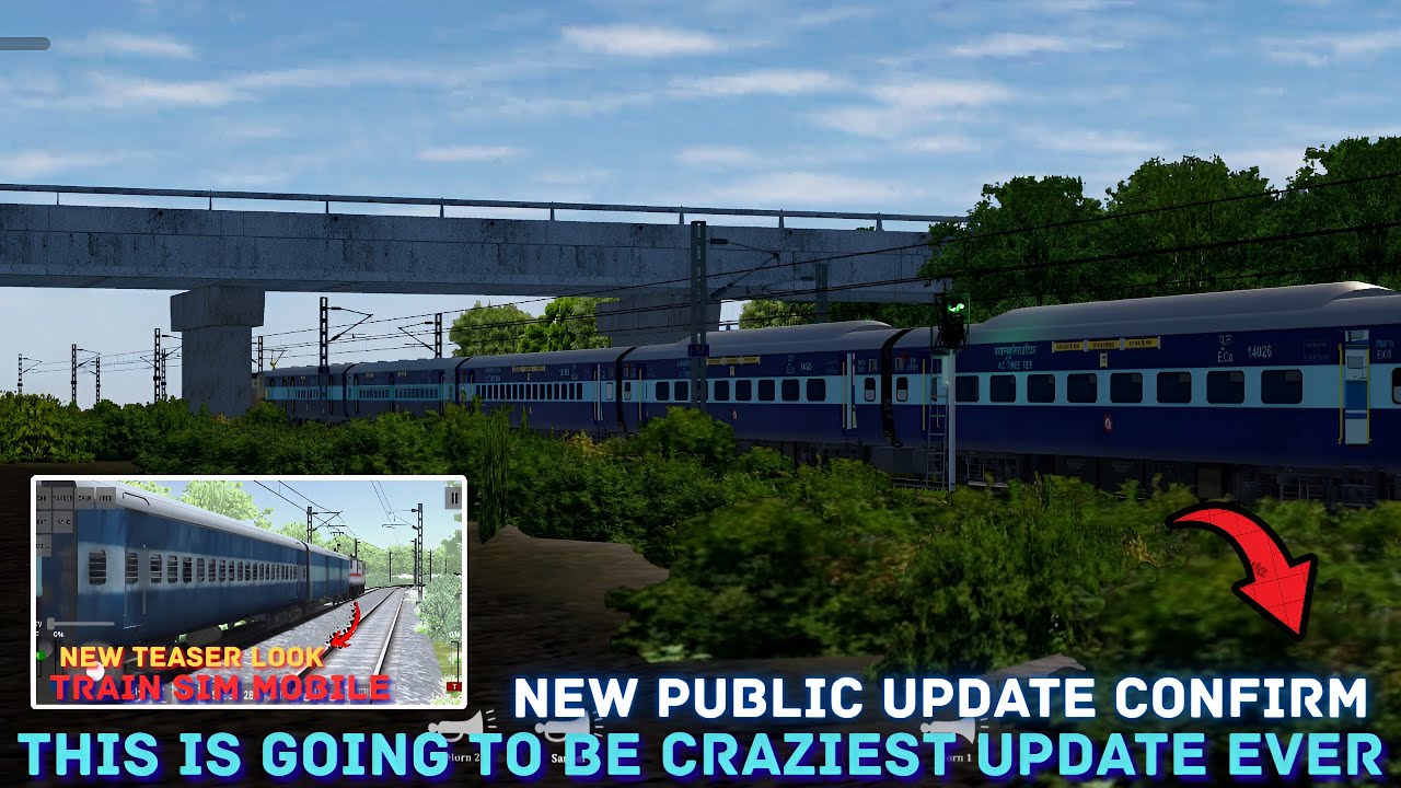 Railway Simulator India New Update Final Release Date 😎| Train SIM New Teaser 2 Look 🙌🔥| GAMEZXV2
