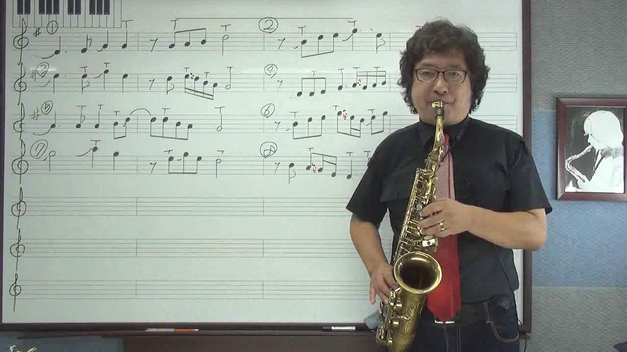 [김성우색소폰스쿨] 울어라열풍아앨토(saddle the wind)