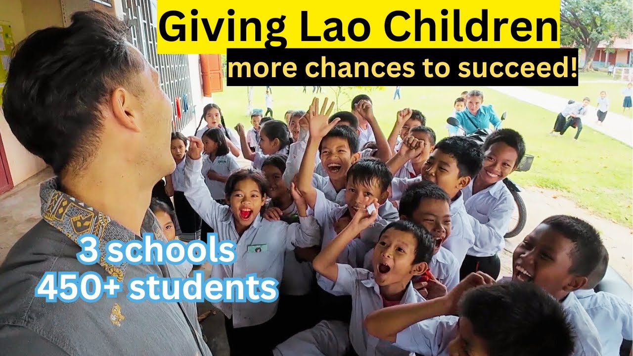 Donations to Pakse Primary Schools in LAOS🇱🇦