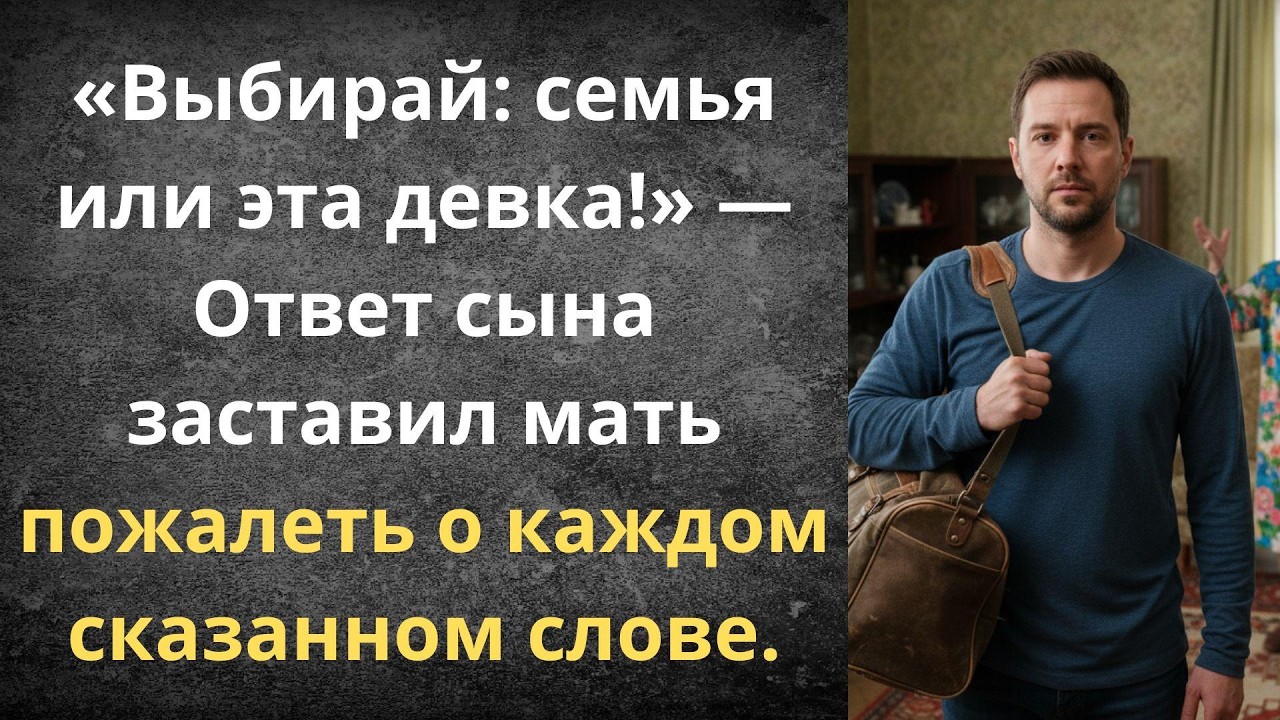 Сын выбрал жену | Истории из жизни