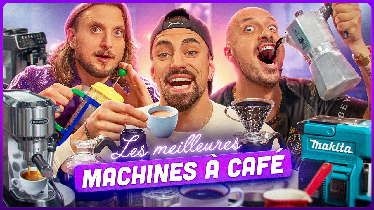 On &eacute;lit la meilleure machine &agrave; caf&eacute; avec Djilsi (promis on a rien consomm&eacute;. &Agrave; part du caf&eacute;)