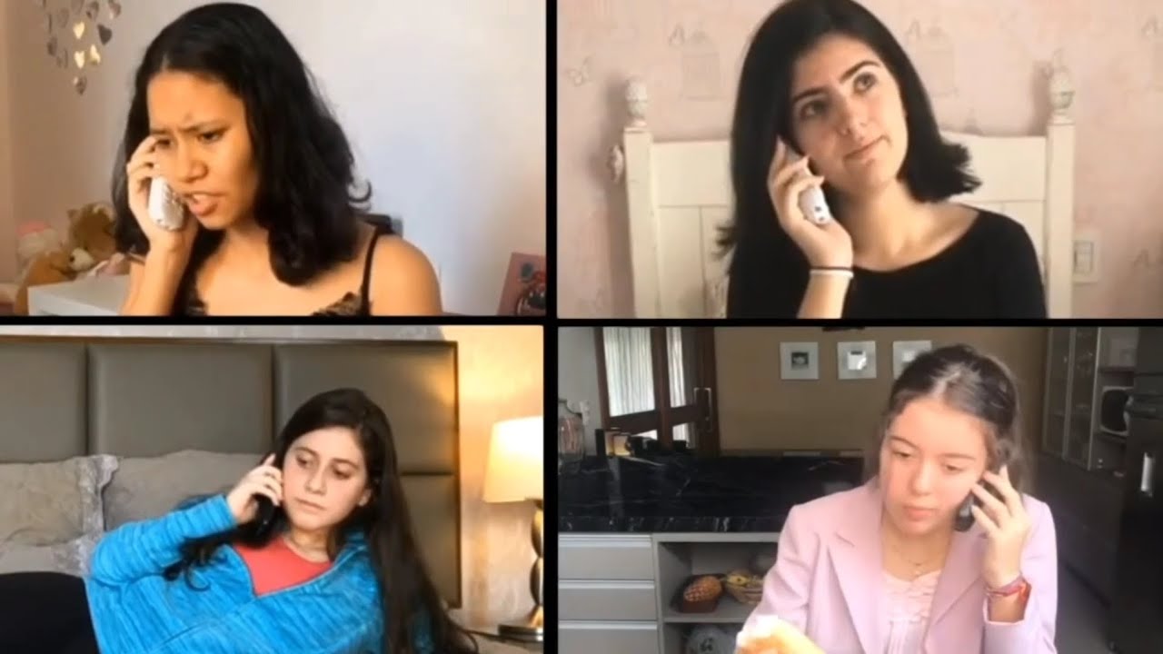 REMAKE | Four-way call scene: Mean Girls