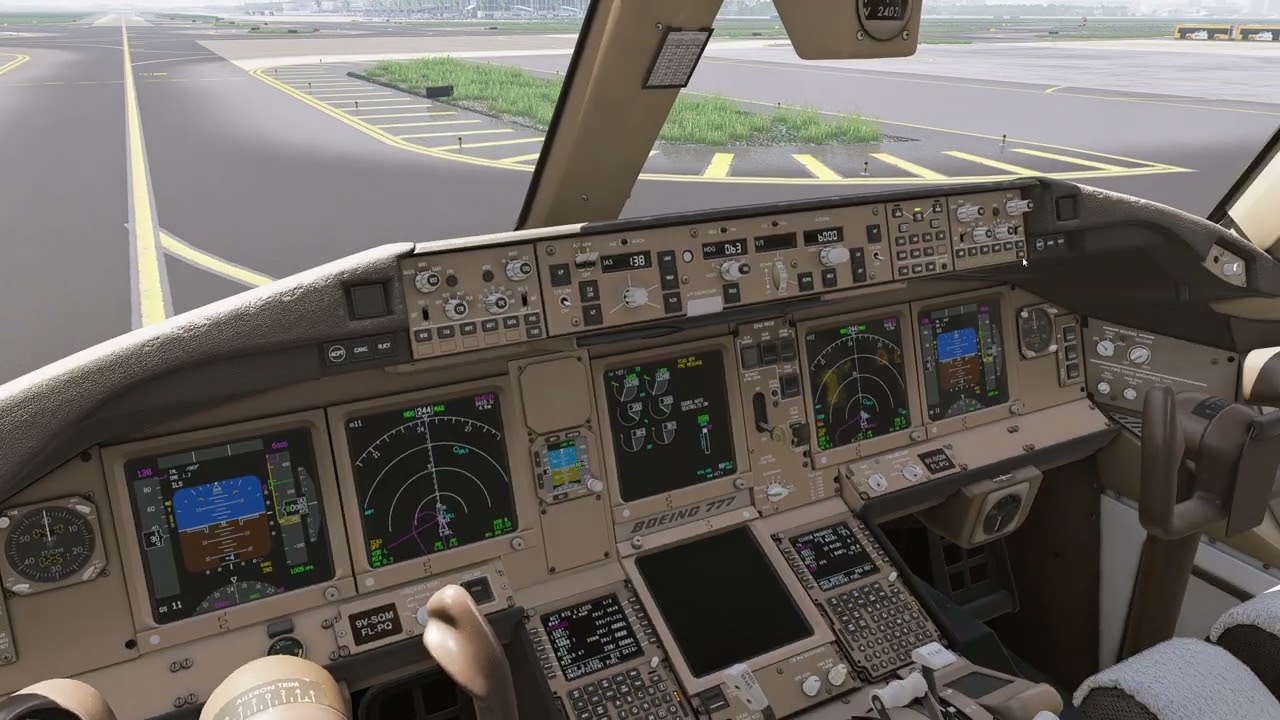 RPLL 06 Landing | FlightFactor 777 V2 | XP12