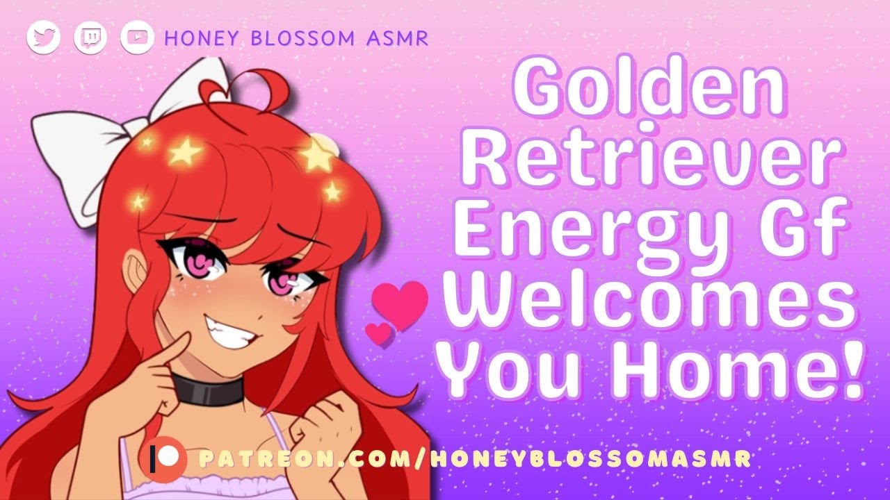 [ASMR] Golden Retriever Energy Gf Welcomes You Home (F4F)| cheesy | yapper gf | pouty|domestic bliss