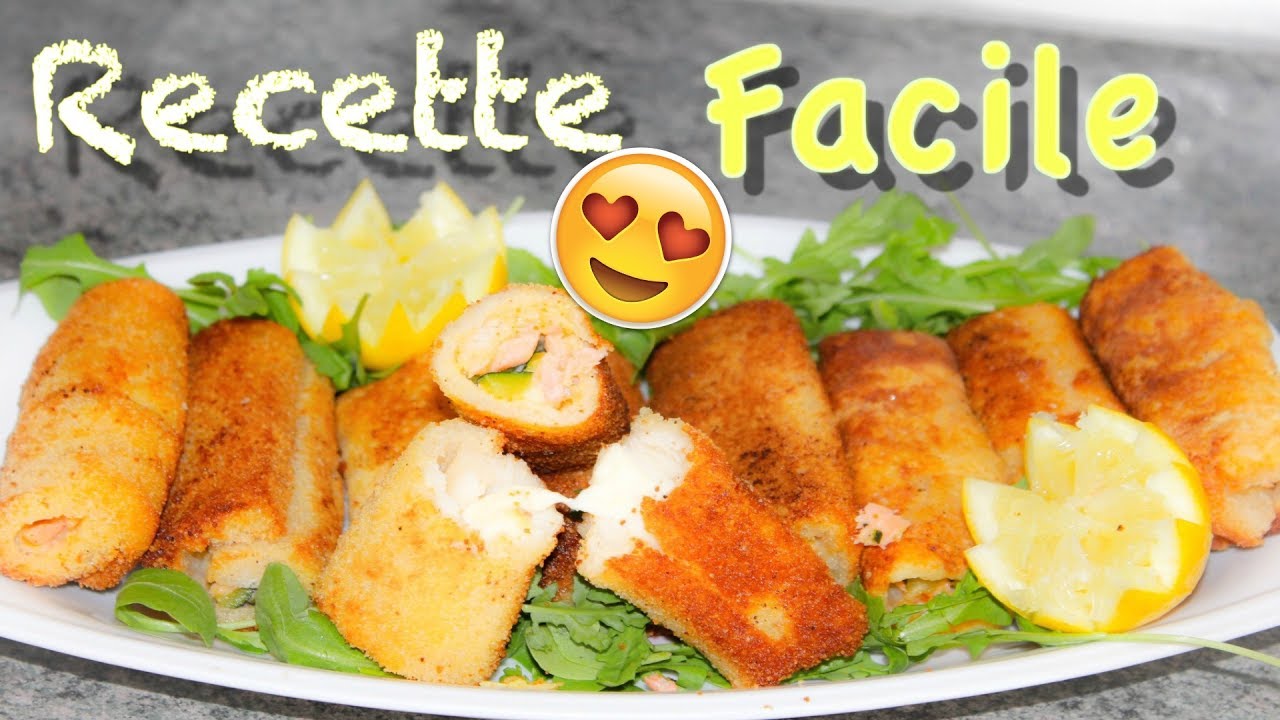 Roulés saumon/mozza/courgette : MUY FACIL !!