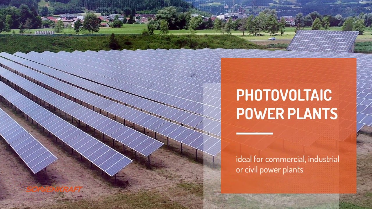 Clean electricity - SONNENKRAFT solar power plants
