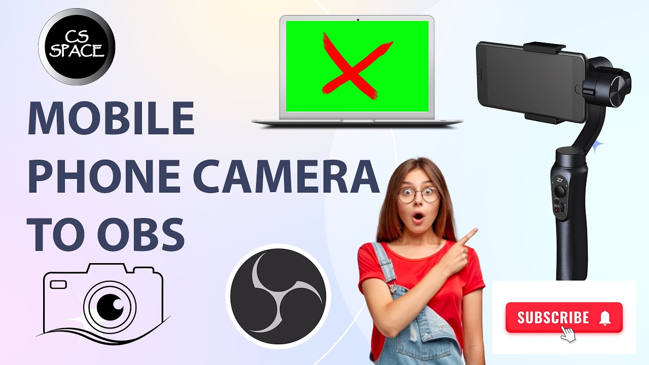 Use Your Phone as a Webcam in OBS | Simple Tutorial (Fix Green Screen Problem!) ✔