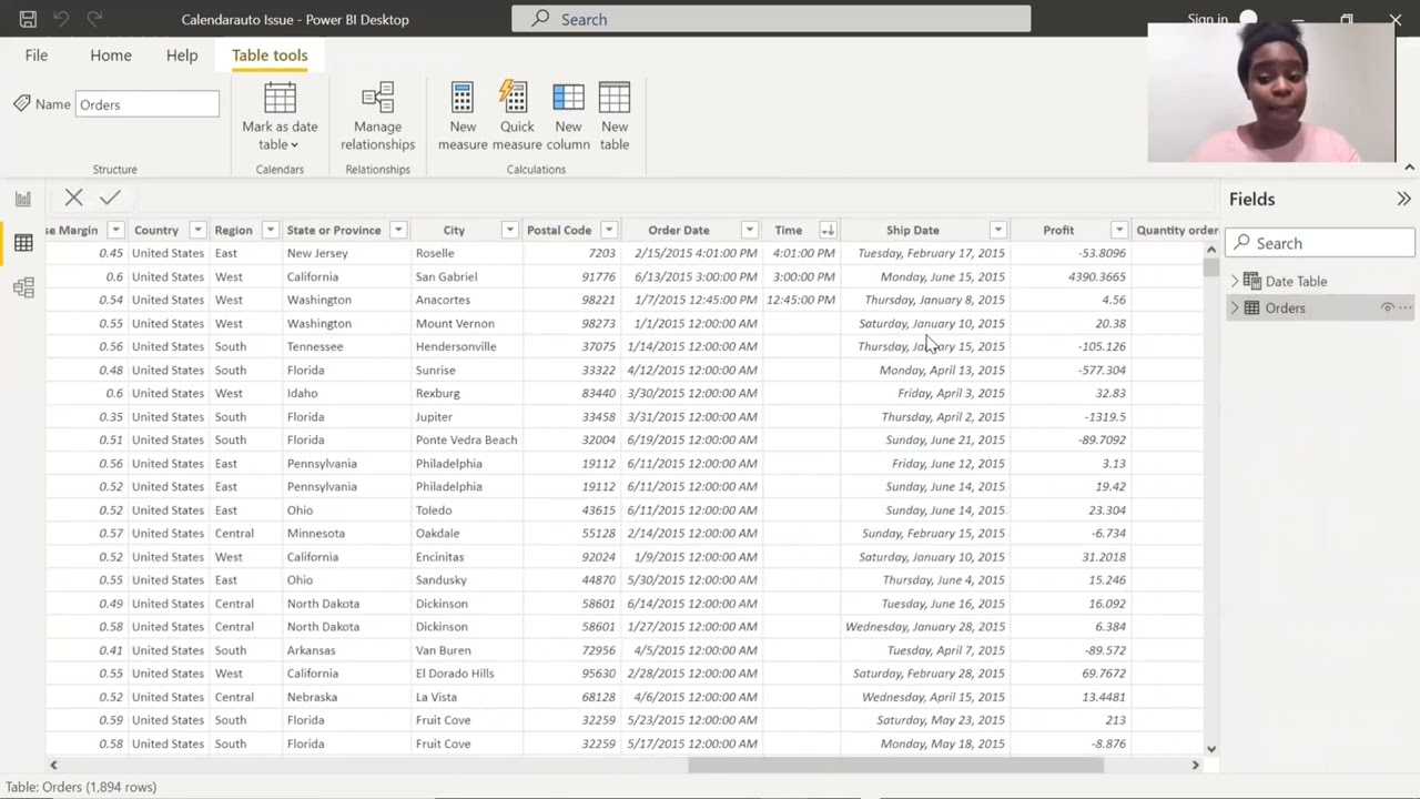 Power BI - CALENDARAUTO 1899 and how to fix it #DAX #DOSEOFBI