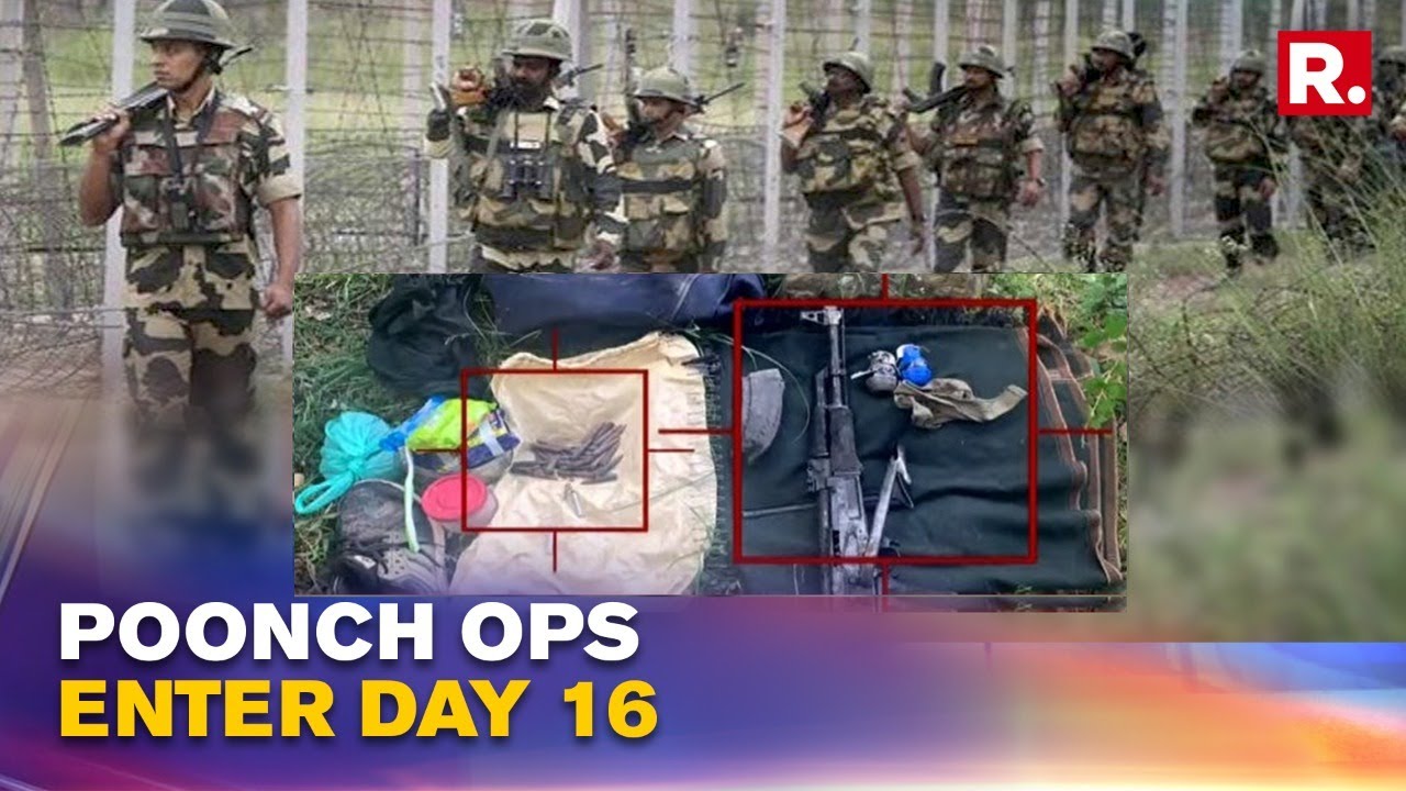Forces Make Massive Recovery On Day 16 Of Poonch Ops; AK-47 Grenades, 2 Detonators Seized