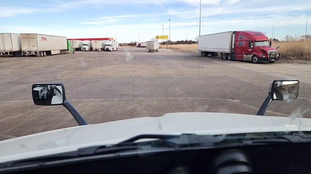 Wide view Ride along from Dodge City KS to North Platte Ne 12-22-24
