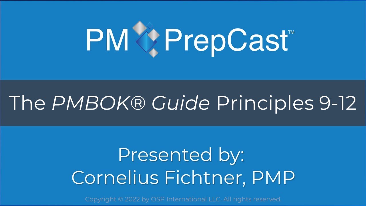 Project Management Principles 1-4 | Episode 477