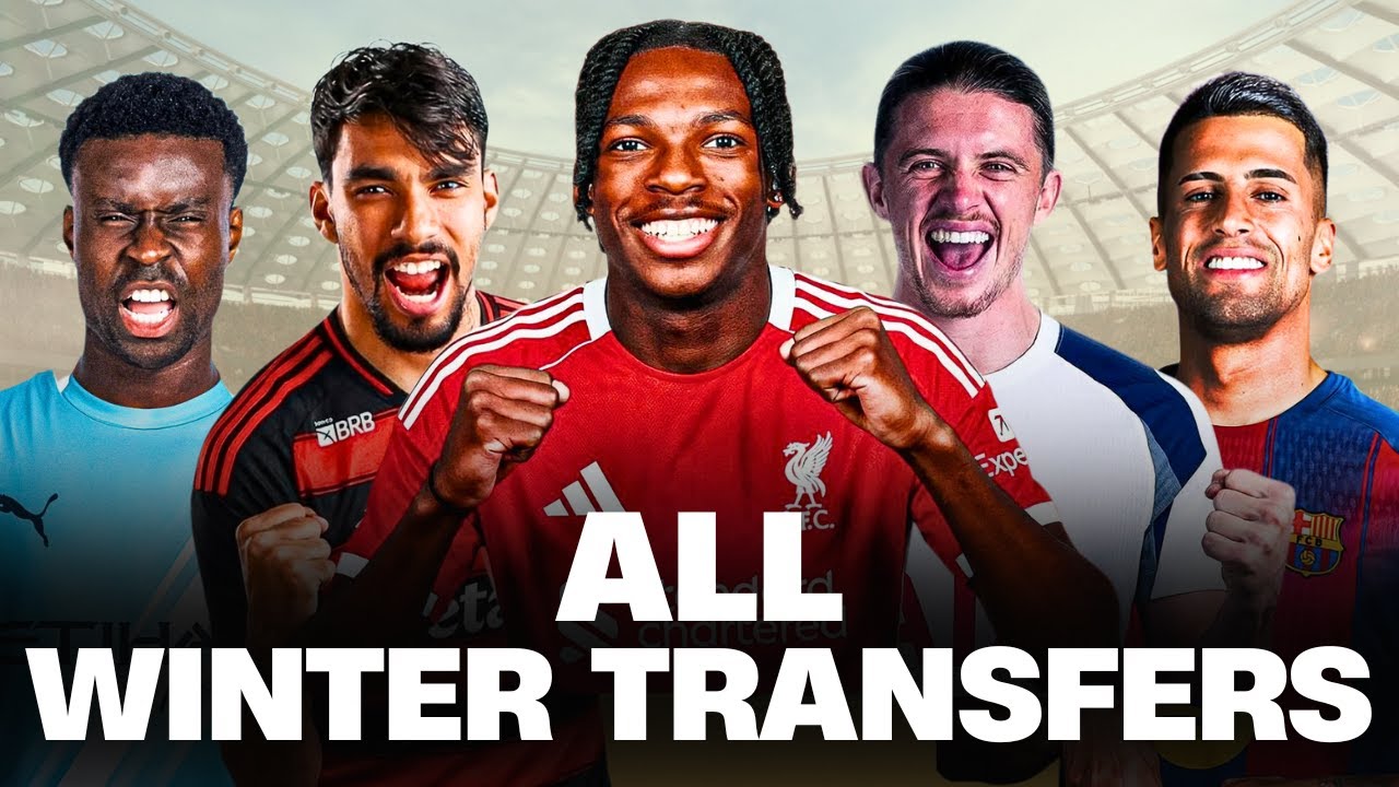 🚨 ALL WINTER TRANSFERS 2026! 🚨🔥 ft. Guehi, Gallagher, Semenyo... etc