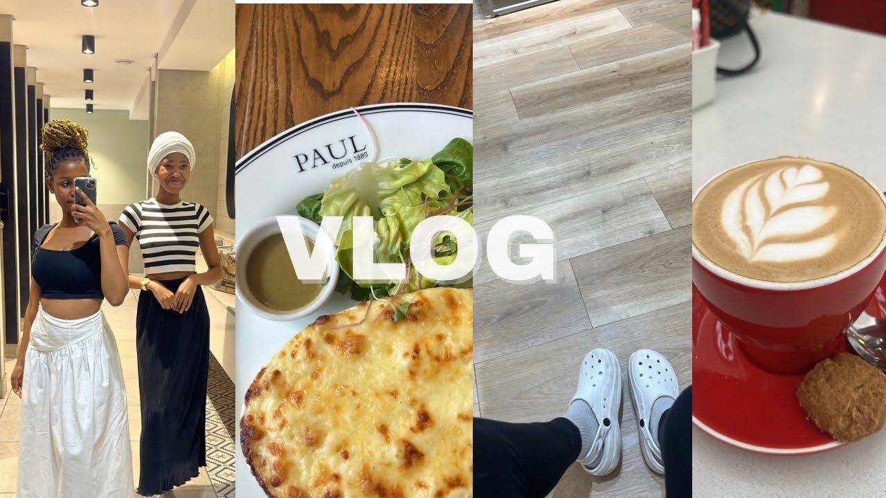 VLOG | lunch with bestie | breakfast | new flowers | sisterly date 