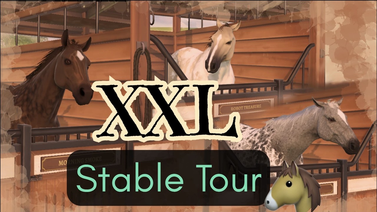 Meet ALL my Horses🙊🔥 - XXL Stable Tour Rival Stars Horse Racing