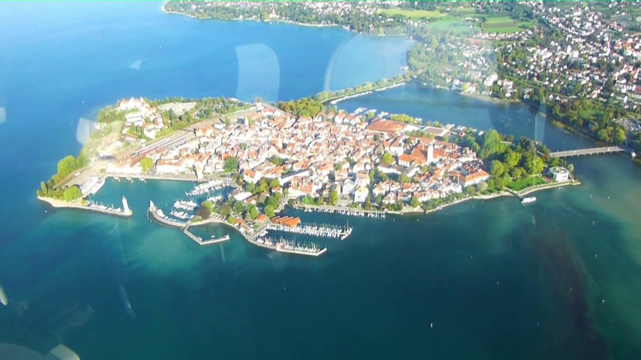 Mit dem Zeppelin über Lindau