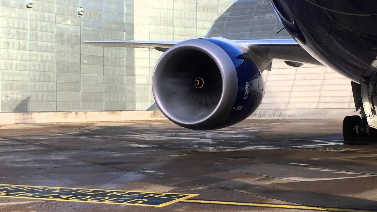 Boeing 787-8, RR Trent 1000, High power ground run