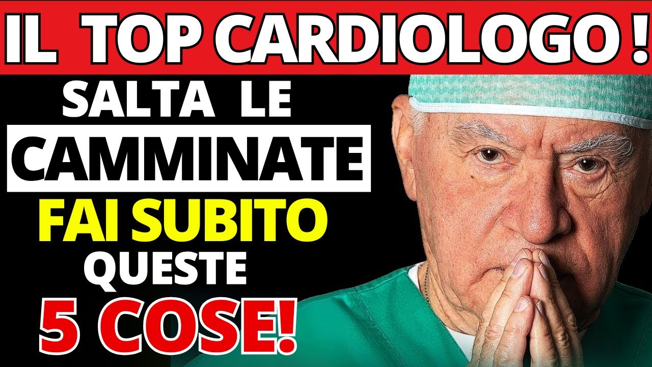 Dimentica le Camminate! ⚠️ Dopo i 60 Anni Fai SOLO Questi 5 Esercizi Approvati Chirurghi!