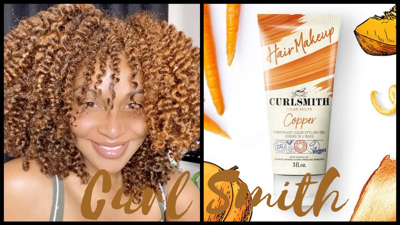 CURLSMITH HAIR MAKEUP (COPPER) + QUICK & EASY TUTORIAL| 2020