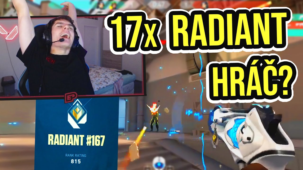 JAK JSEM DOSTAL RADIANT (17 aktů nejvyšší rank) l Cantzer VALORANT